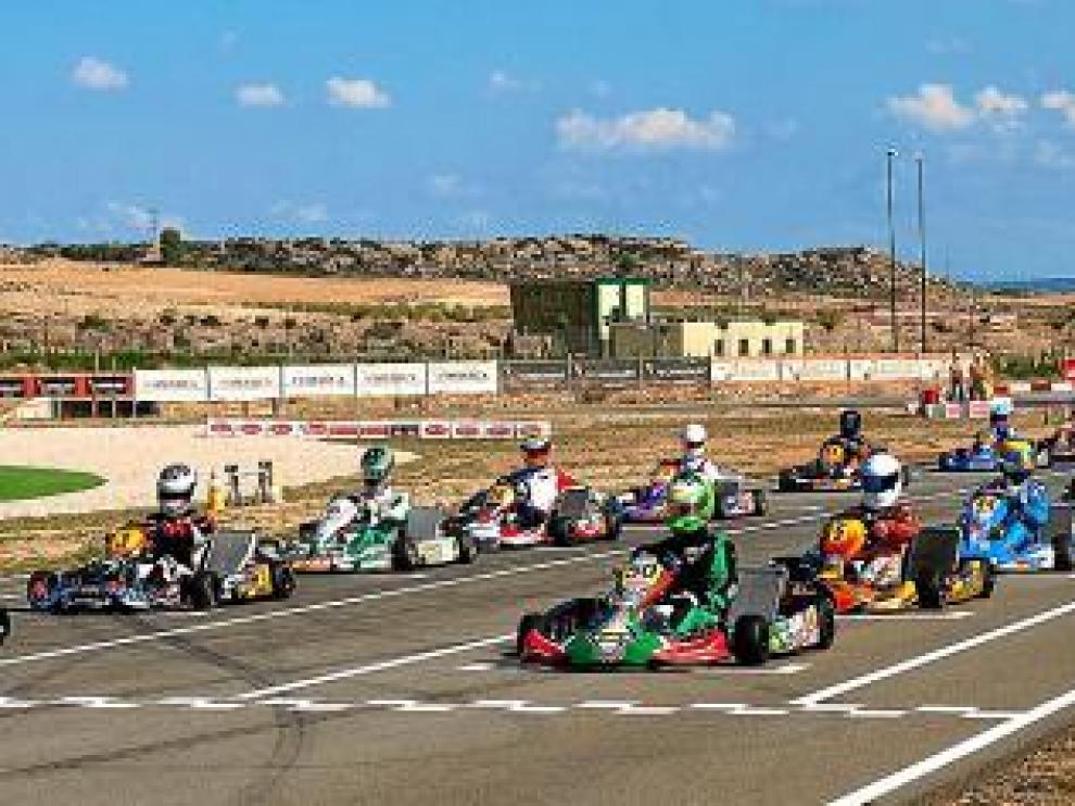 Un total de 91 pilotos compiten en el trazado alcañizano.