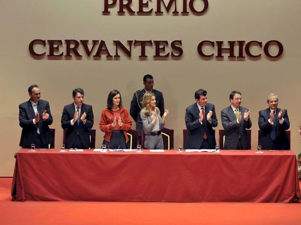 Fernando Lalana recibió el galardón de manos de Doña Letizia