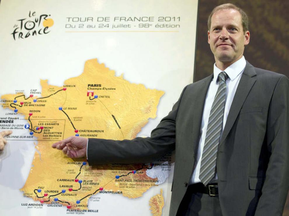 Christian Prudhomme, director del Tour de Francia