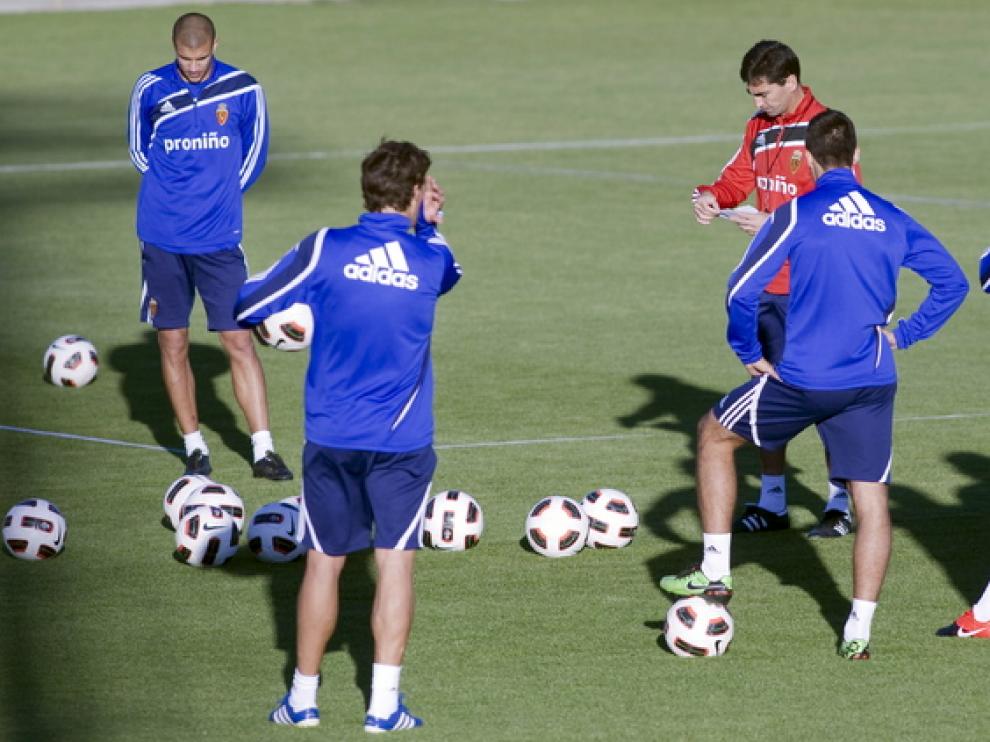Entrenamiento del Real Zaragoza