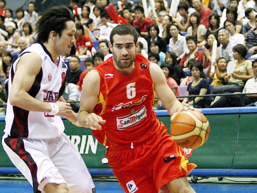 Carlos Cabezas con la selección
