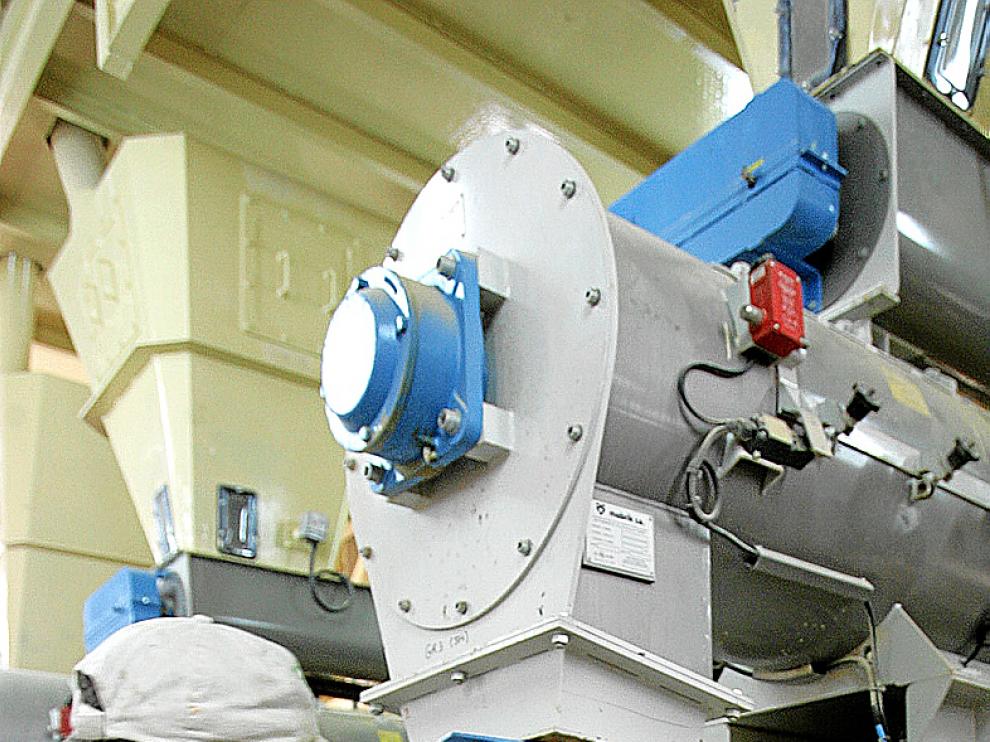 Instalaciones de una industria de piensos aragonesa.