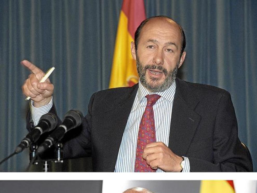Rubalcaba elude comentar la sucesión