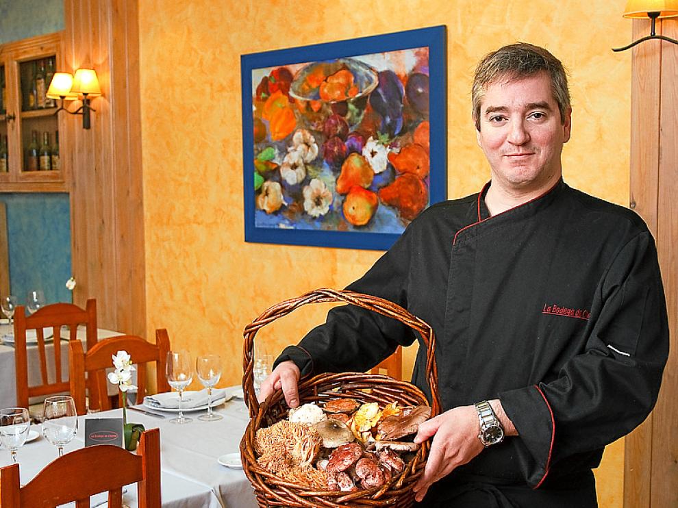 El chef de La Bodega de Chema, Carlos Ceperuelo.