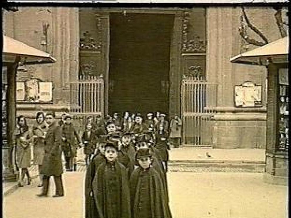 Una película olvidada revela imágenes desconocidas de la Zaragoza de 1932