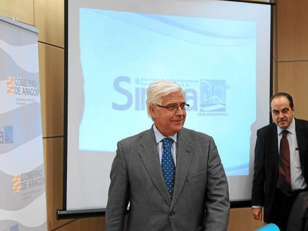 El consejero de Agricultura, Gonzalo Arguilé.