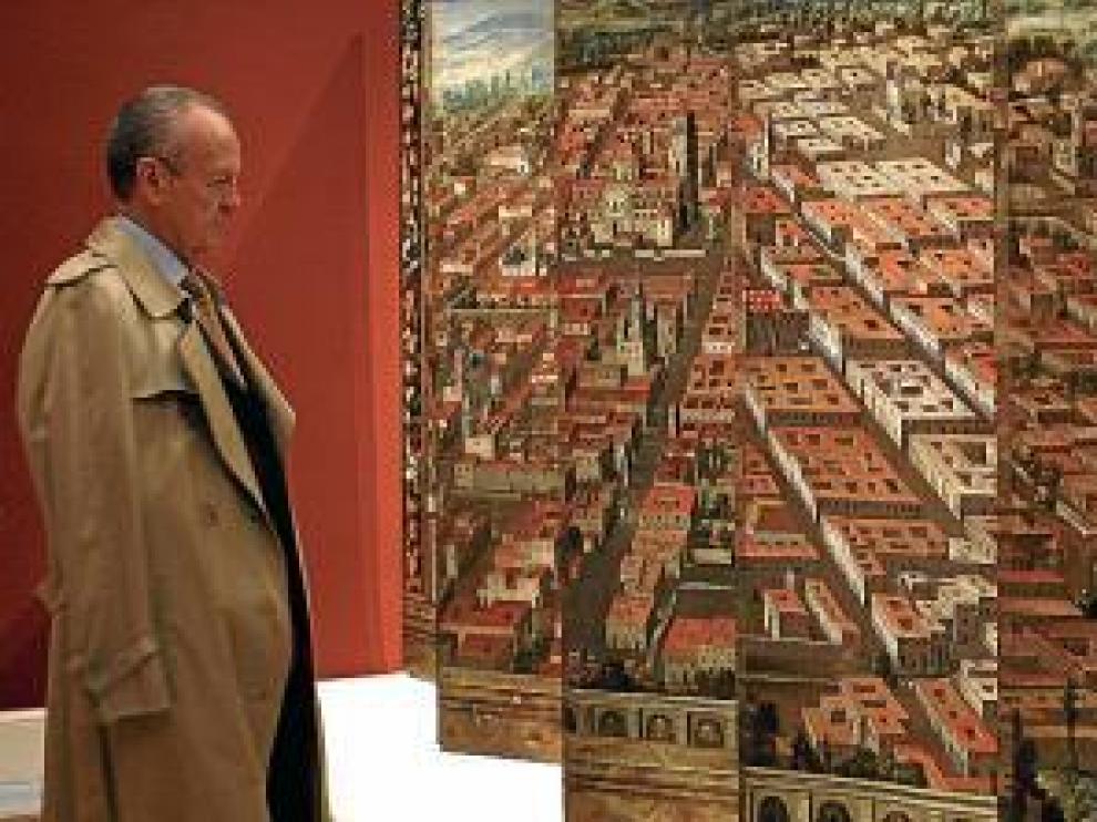Una de las obras expuestas en la muestra 'Pintura de los Reinos'.