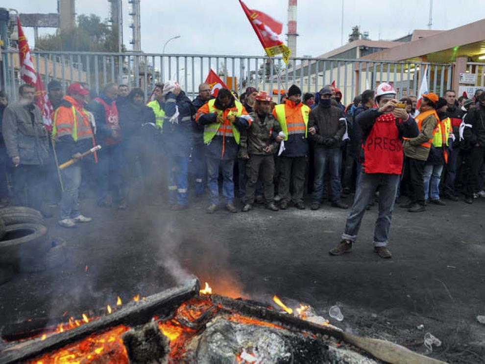 Huelga en Francia.