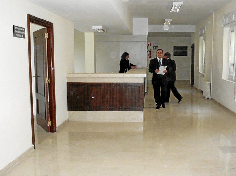 La nueva subsede judicial de la calle de Santo Grial está casi lista ya para entrar en servicio.