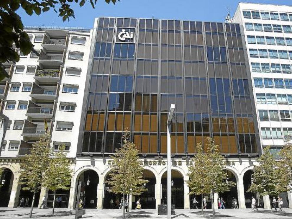 Oficina central de Caja Inmaculada en Zaragoza.