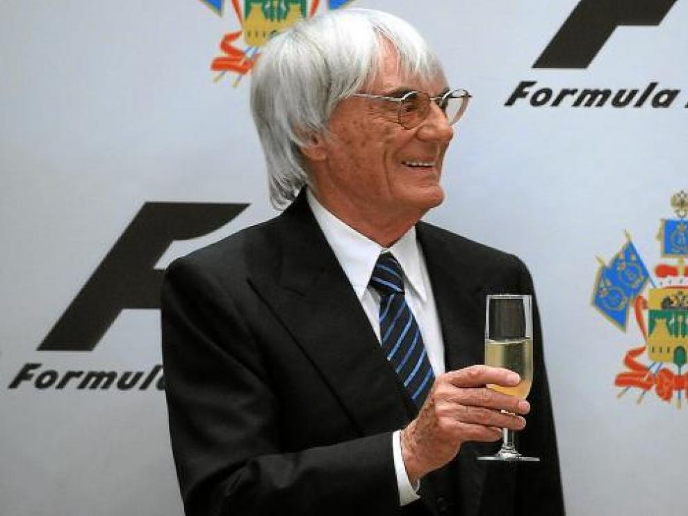 Bernie Ecclestone.