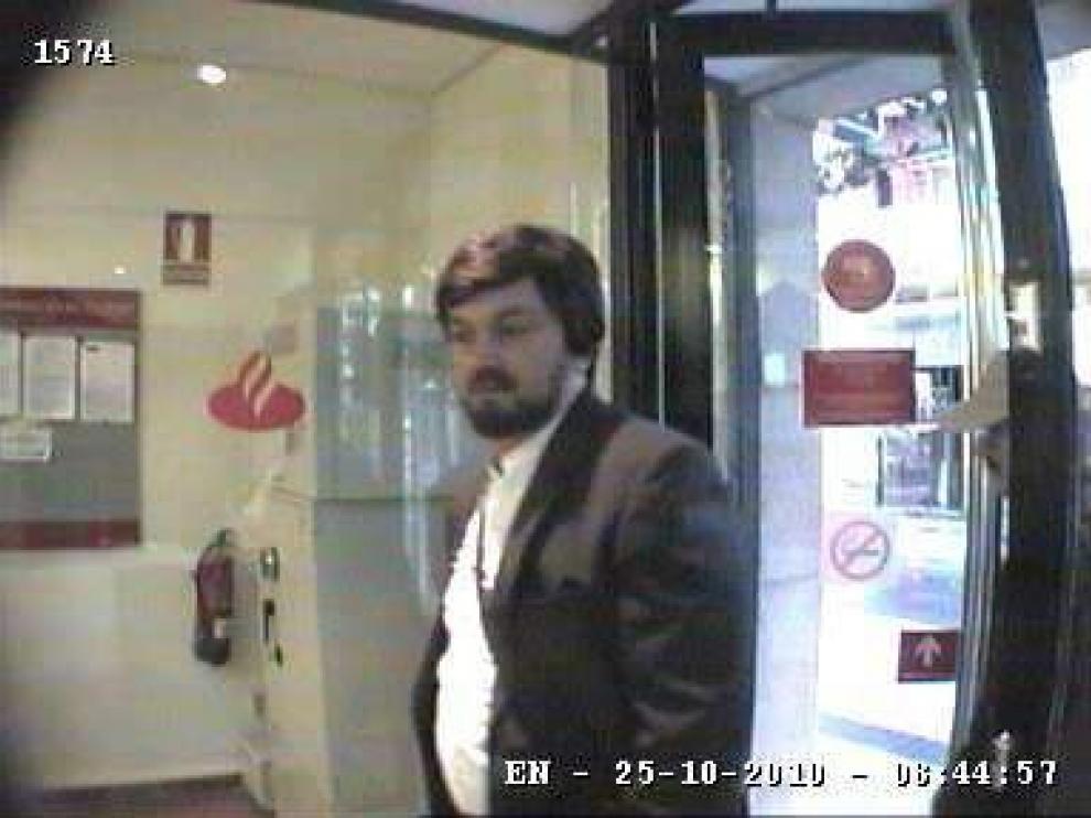 Imagen de la cámara de seguridad