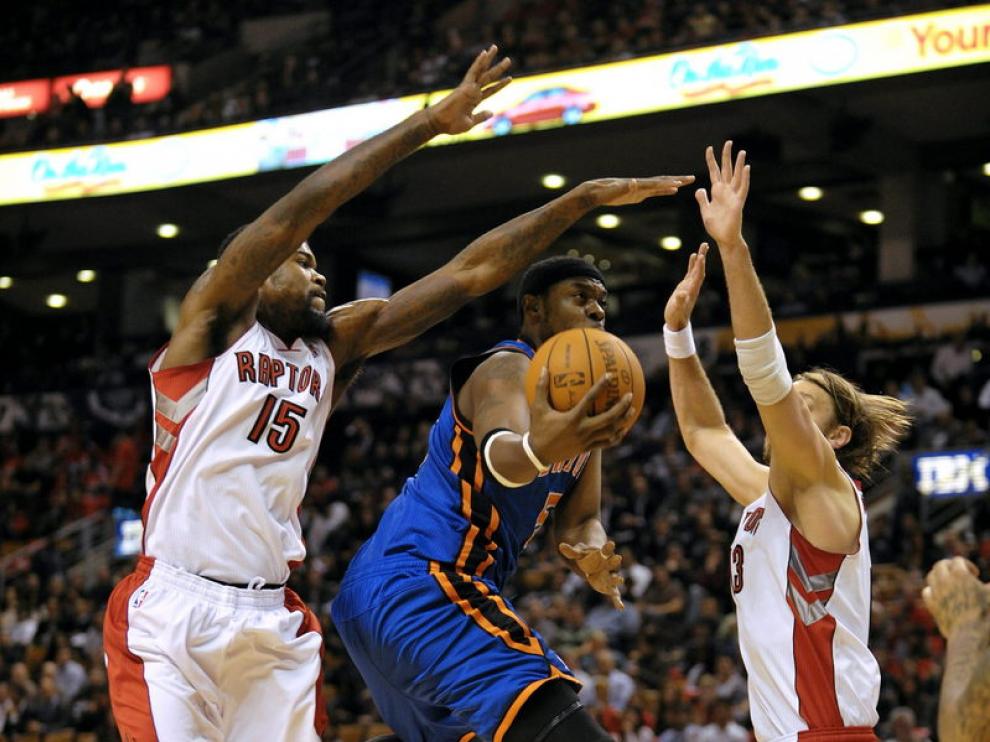 El jugador de los Knicks de Nueva York, Bill Walker