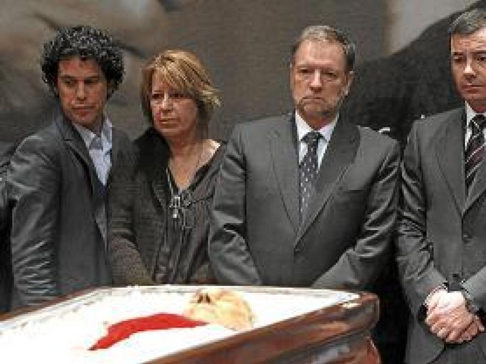 Los socialistas Zerolo, Menéndez, Iglesias y Gómez.