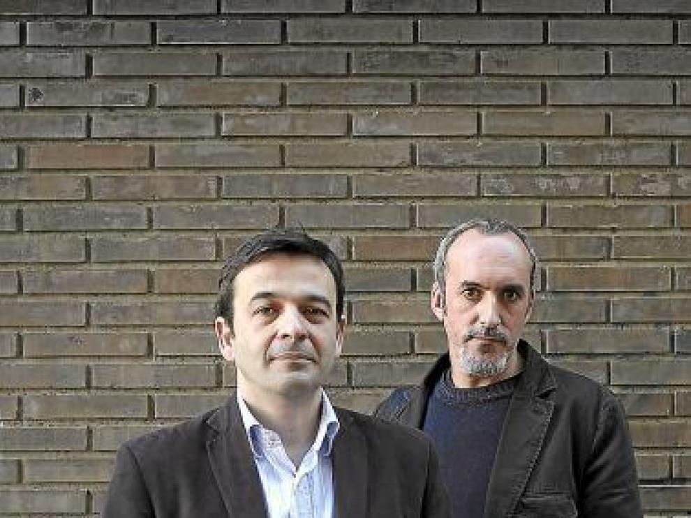 Luis Mangrané y Rafael Antorrena, defensores de los saharauis.
