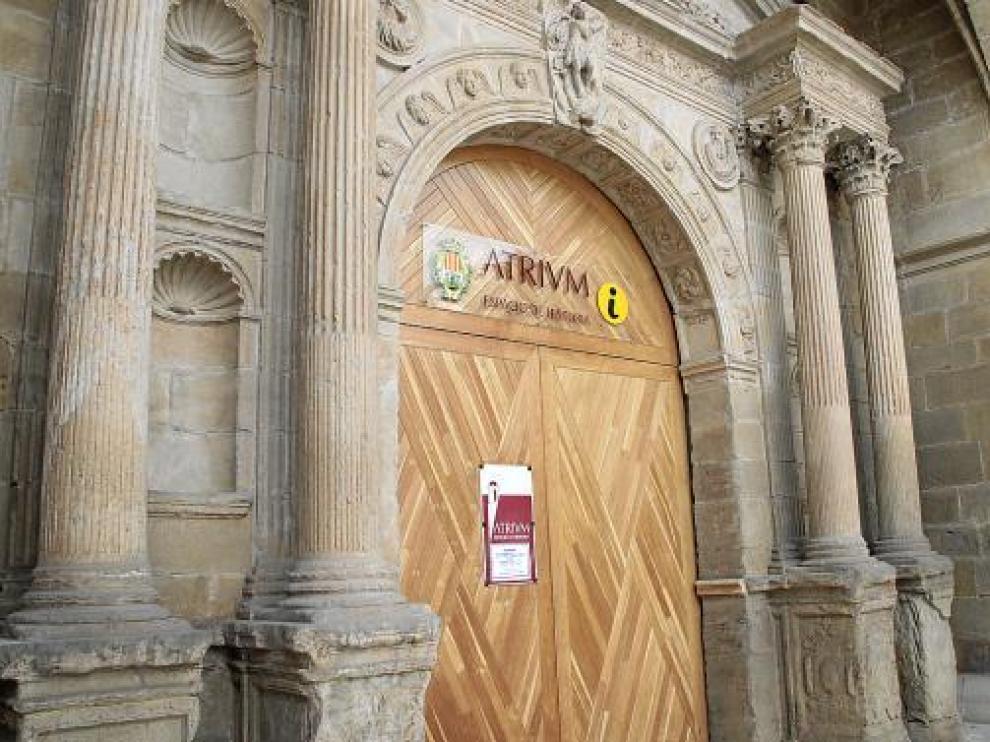 El espacio de Historia 'Atrivm' se ubica en la antigua iglesia de Santo Domingo de Alcañiz.