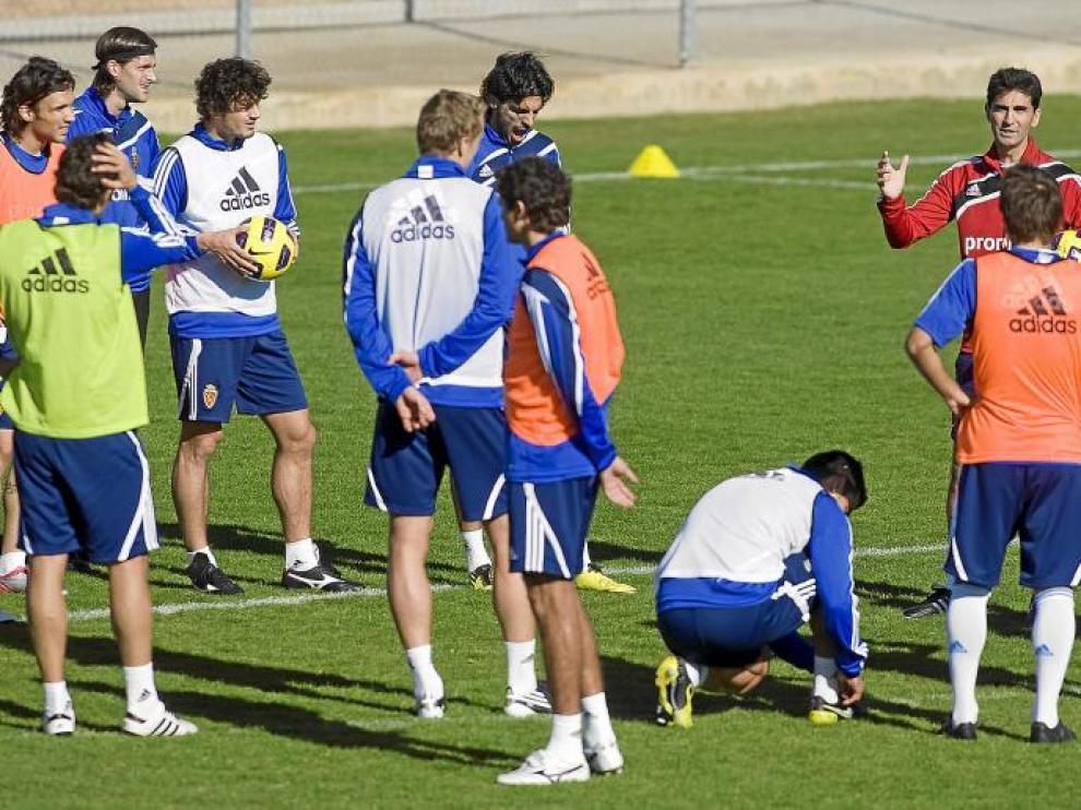 Gay dedicó gran parte del entrenamiento a pulir el nuevo sistema.