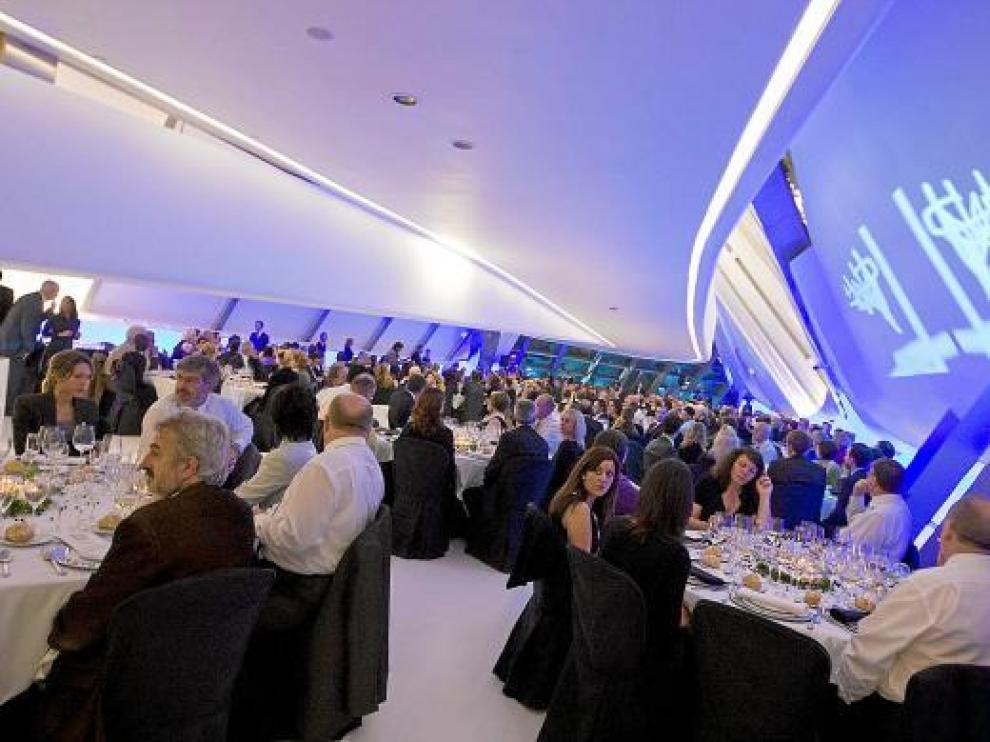 Imagen del comedor habilitado en el Pabellón Puente.