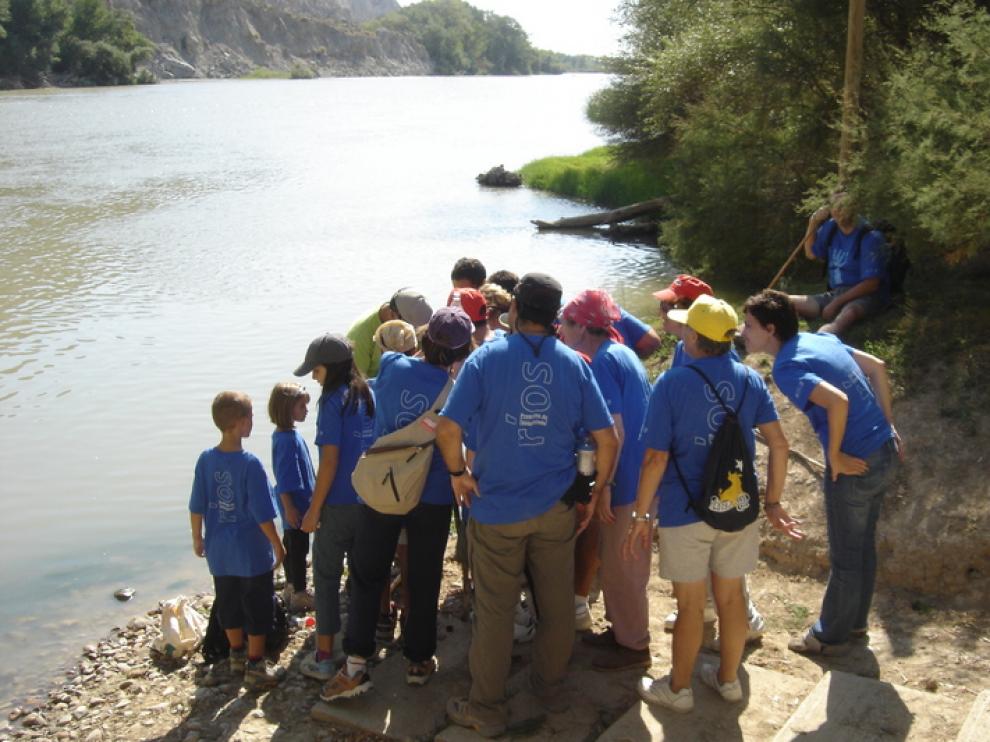 Actividades divulgativas en el río