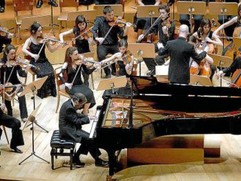 Imagen de archivo de la Orquesta Sinfónica del Conservatorio.