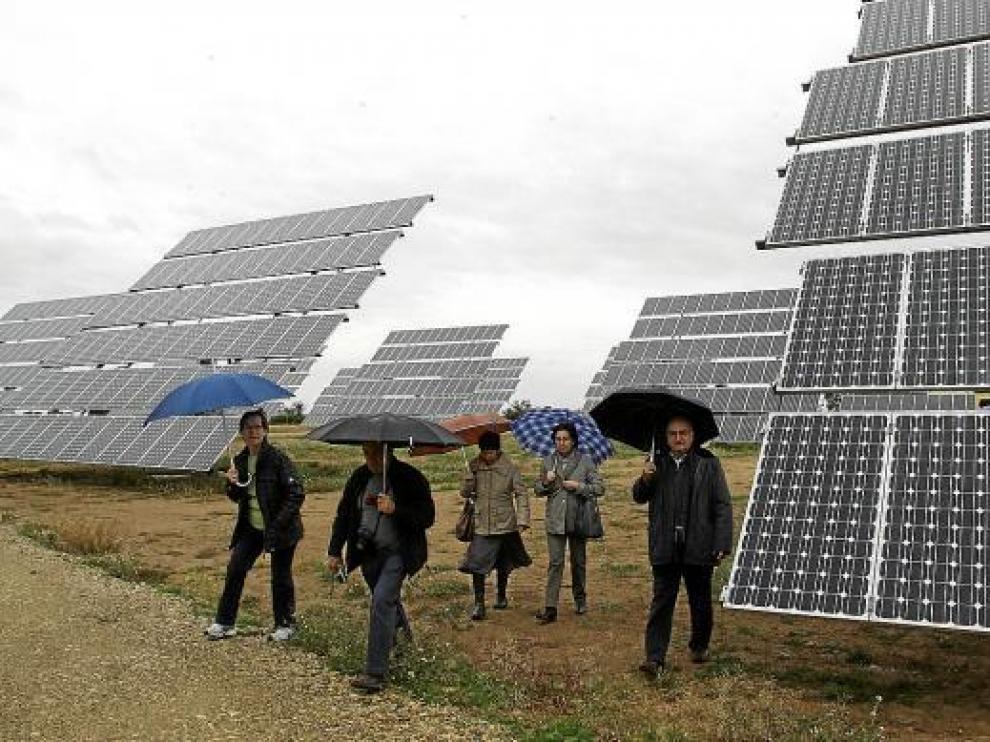 Instalación de energía fotovoltaica en Aragón