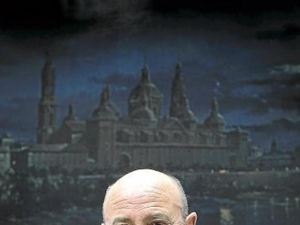 Manuel Ureña, en la sede del Arzobispado.