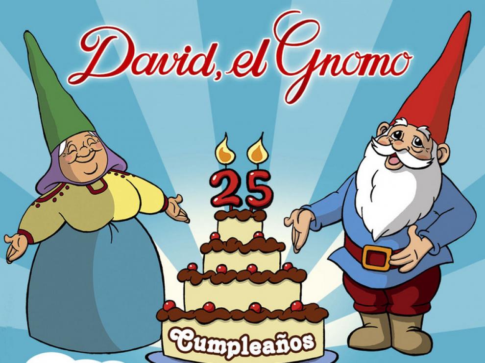 Cartel del musical sobre 'David el Gnomo'