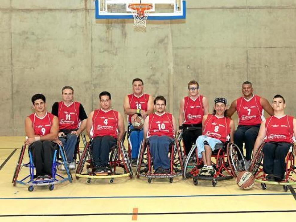 Plantilla del CAI Deporte Adaptado.