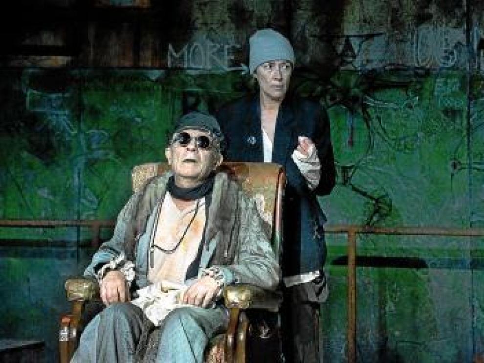 José Luis Gómez y Susi Sáez, en 'Fin de partida'.