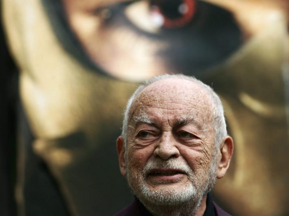 Dino de Laurentiis, en 2007 durante la presentación de 'Hannibal Rising'