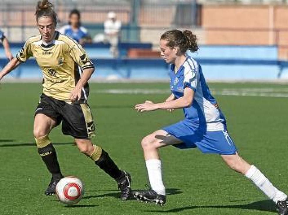 Imagen de un duelo del Prainsa Zaragoza.