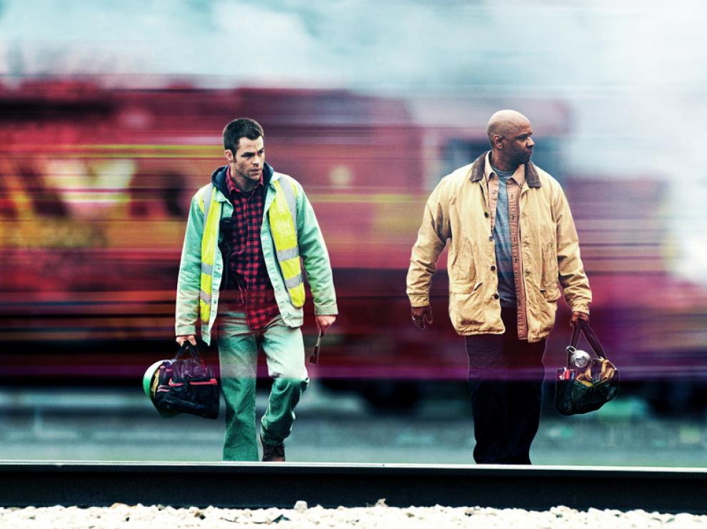 Chris Pine y Denzel Washington