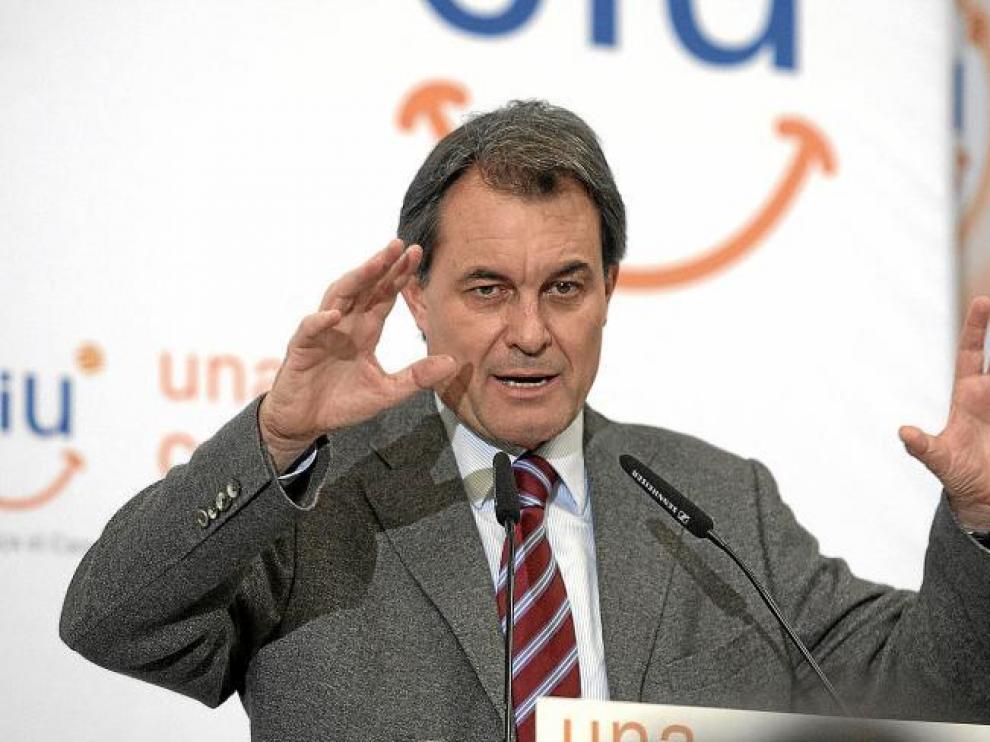 Artur Mas en Barcelona.