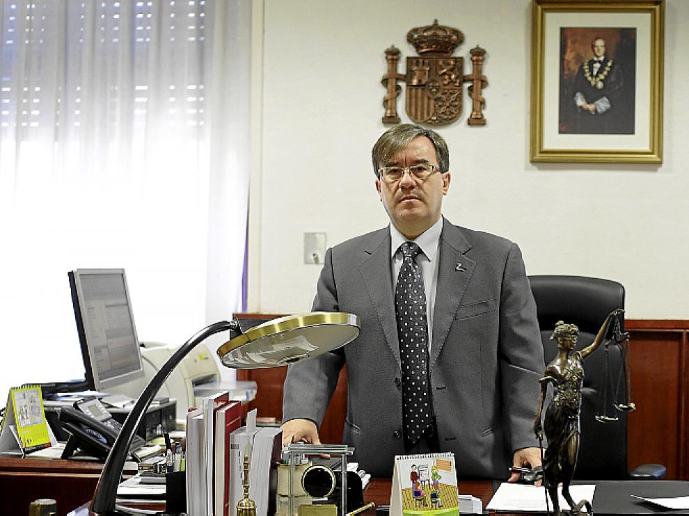 Ángel Dolado, juez decano de Zaragoza