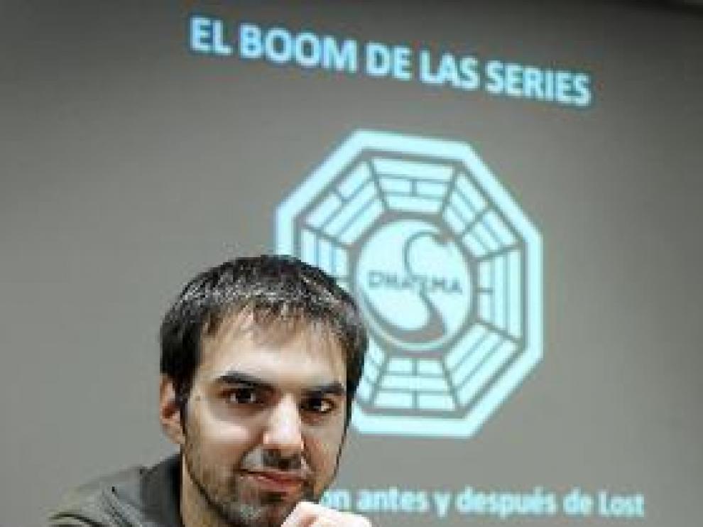 Toni de la Torre, ayer, en Zaragoza.