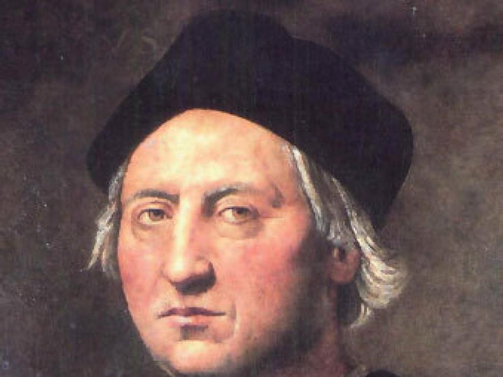 Rostro de Colón. Cuadro del marino pintado en Génova