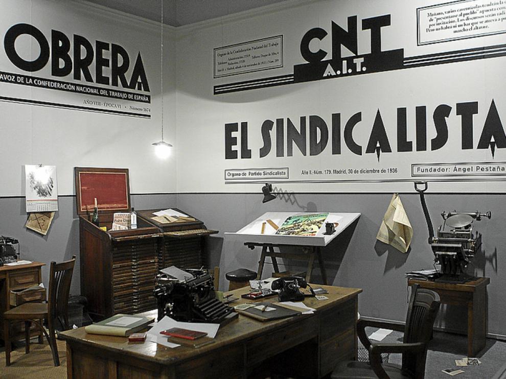 La prensa y las artes gráficas fueron instrumentos capitales de la CNT.