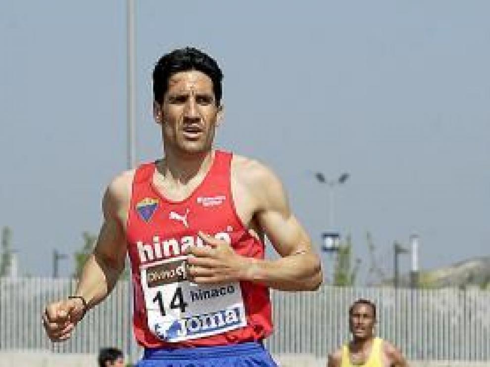 El atleta montisonense Eliseo Martín.