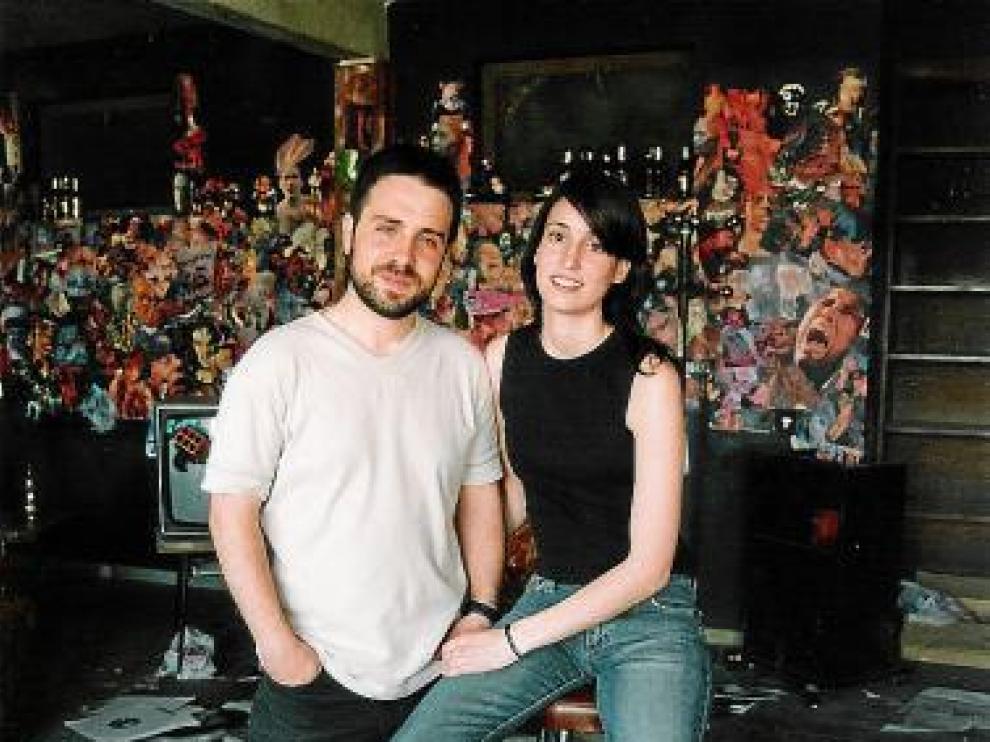 Germán Roda y Paula Pomarón, autores de 'Pomarón al cubo'.