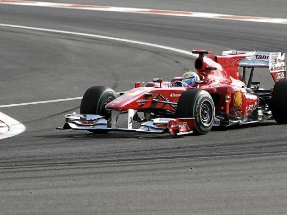 Felipe Massa fue el más rápido ayer en Abu Dabi.