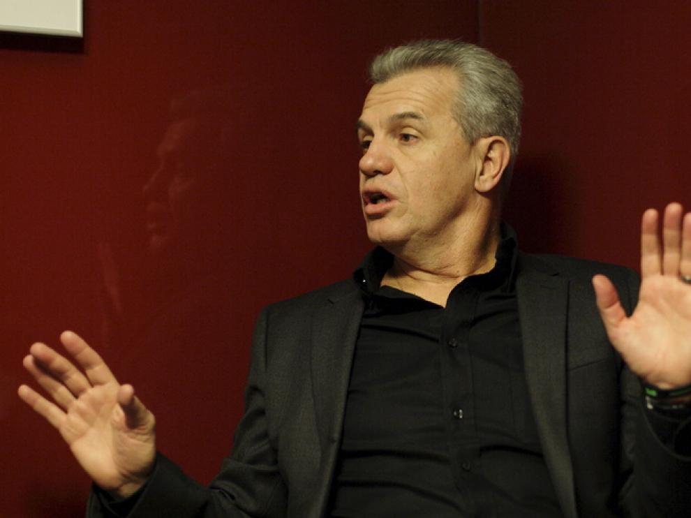 Javier Aguirre, durante la entrevista para HERALDO