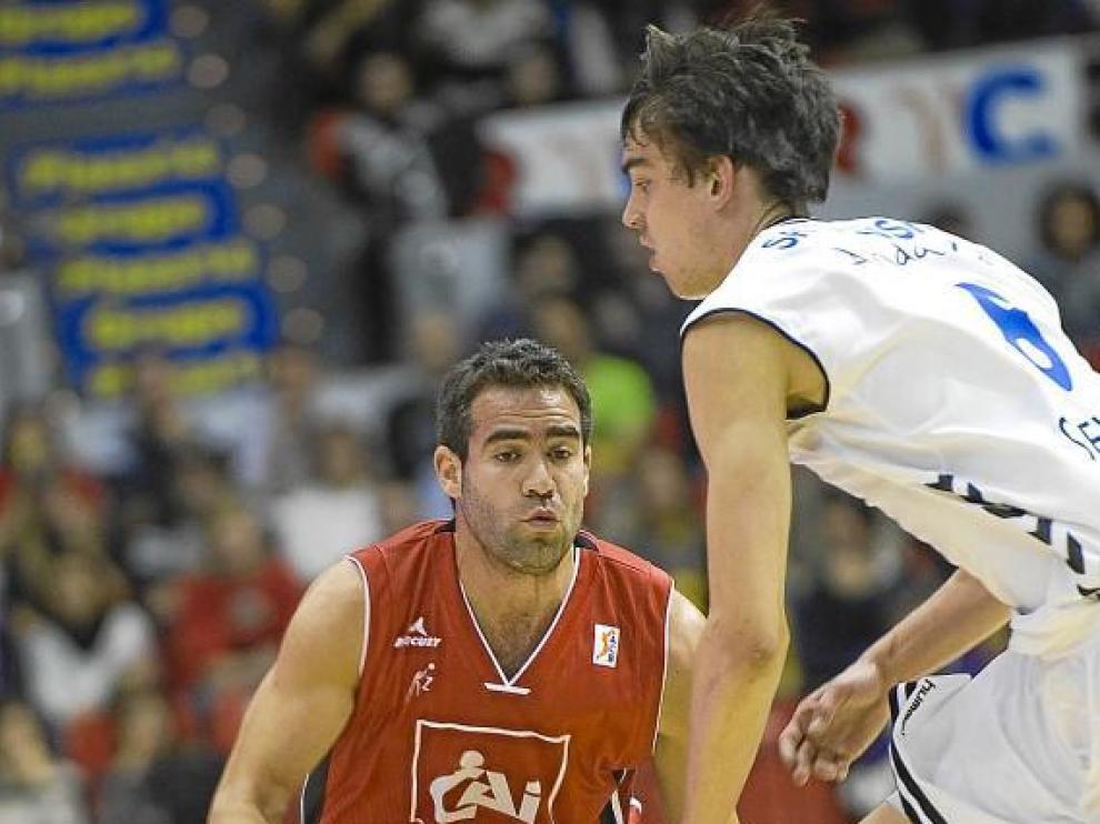 Carlos Cabezas el día de su debut en el Príncipe Felipe.