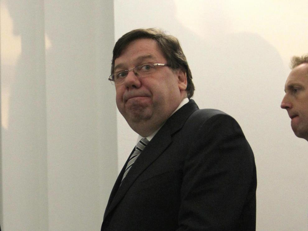 El primer ministro irlandés, Brian Cowen