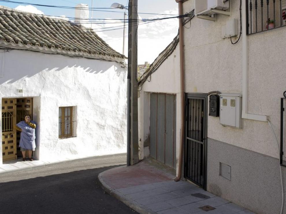Una de las casas donde se han producido detenciones
