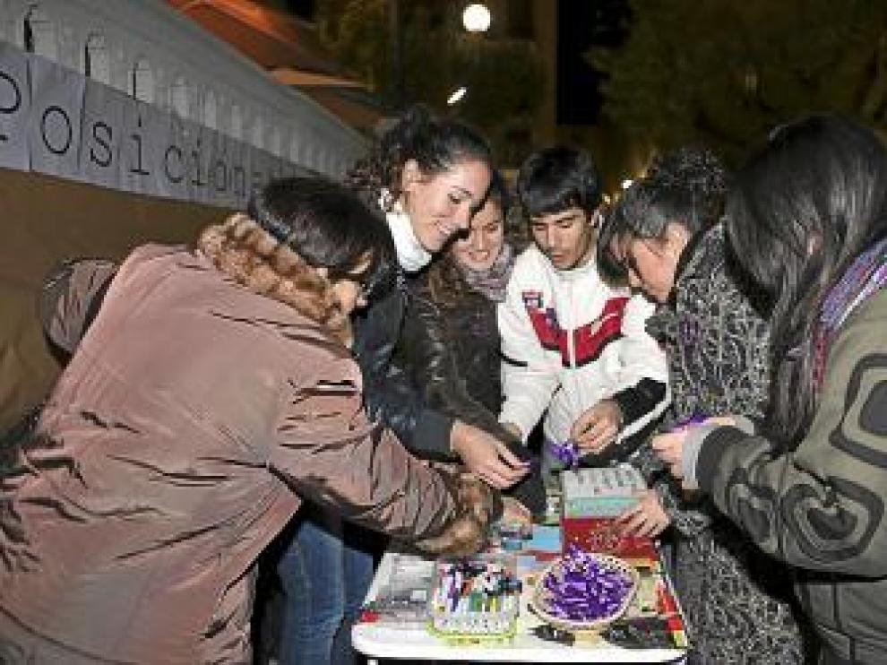 Cruz Roja Juventud hizo labor de sensibilización contra el maltratro.