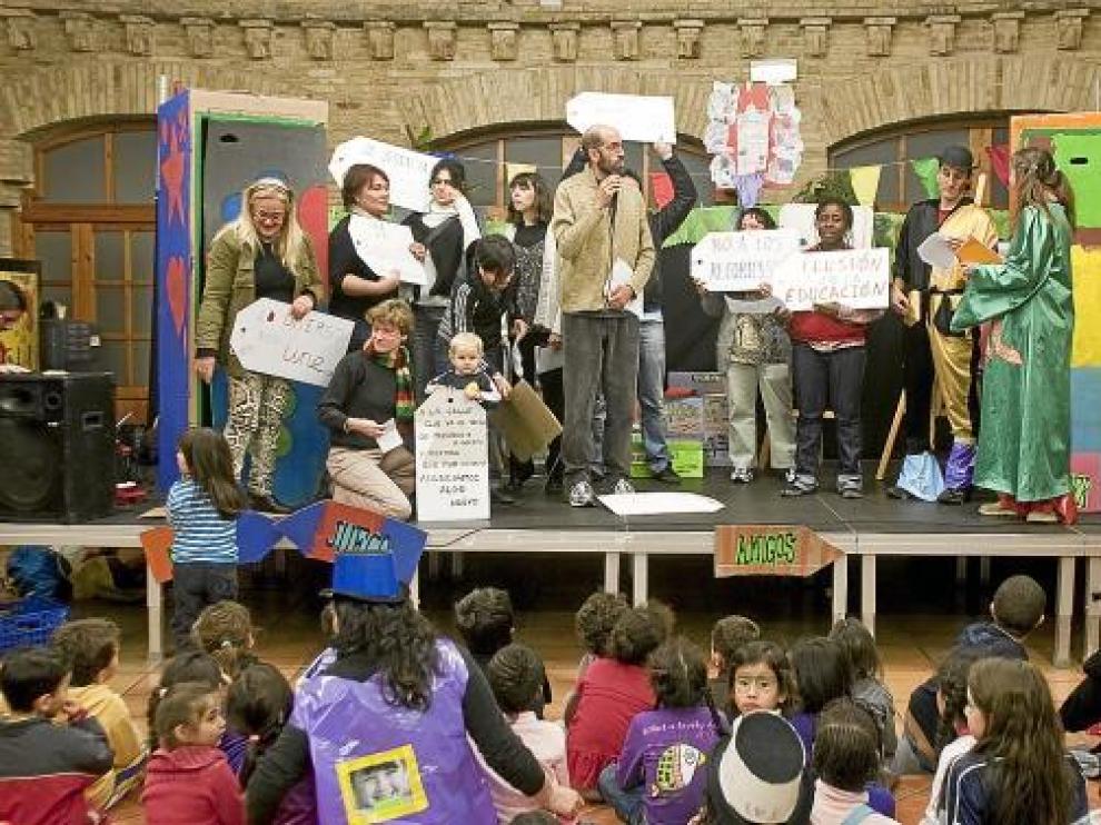 Uno de los proyectos de acción social de otros años.