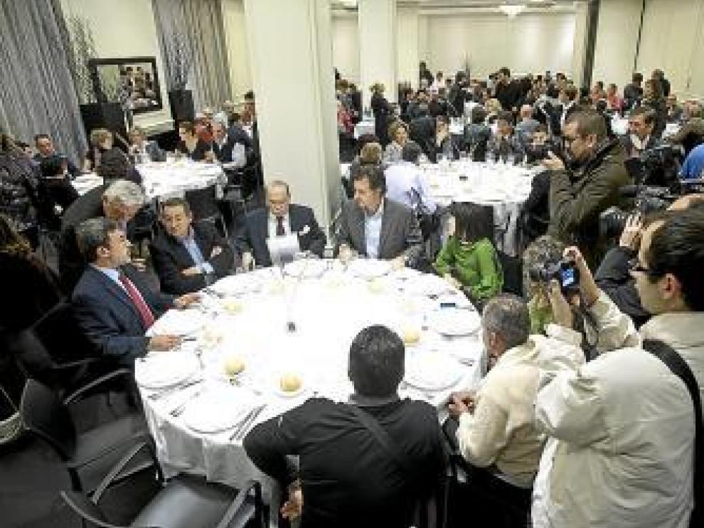 Vista general del salón donde se celebró el acto.