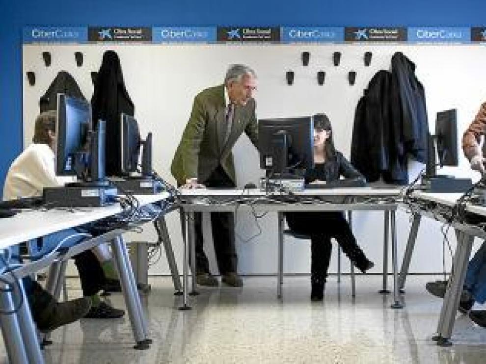 En las clases cuentan con la más moderna tecnología.