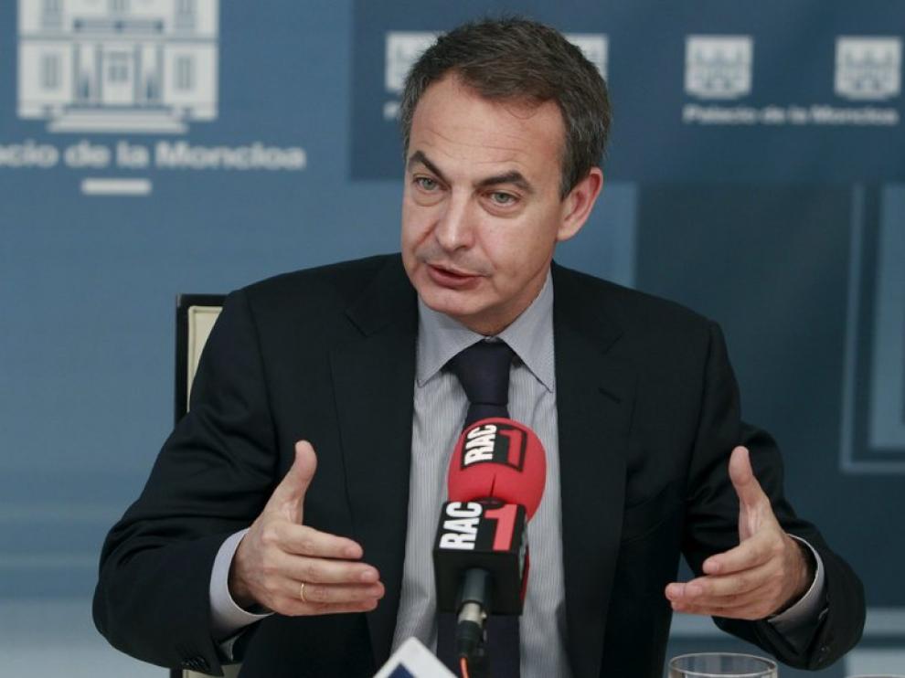 El presidente Rodríguez Zapatero