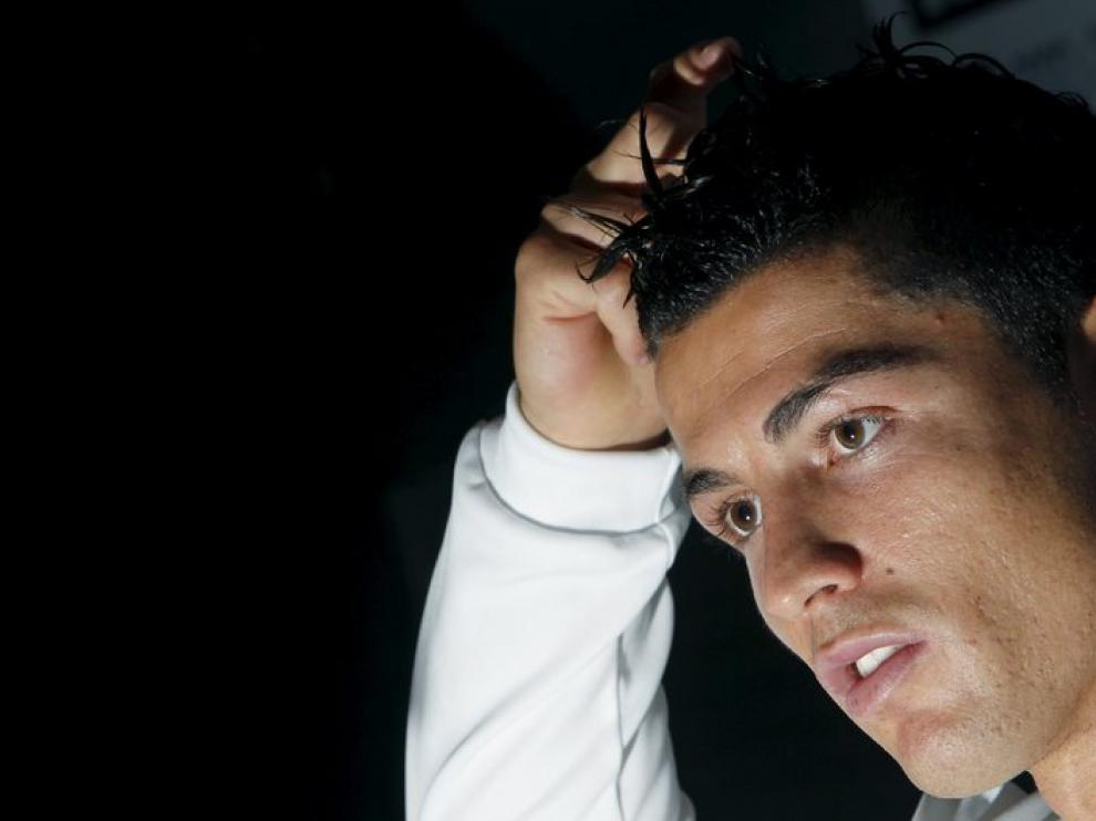 Cristiano Ronaldo, en rueda de prensa